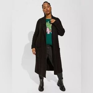 Torrid Knit Sweater with Collared Neckline